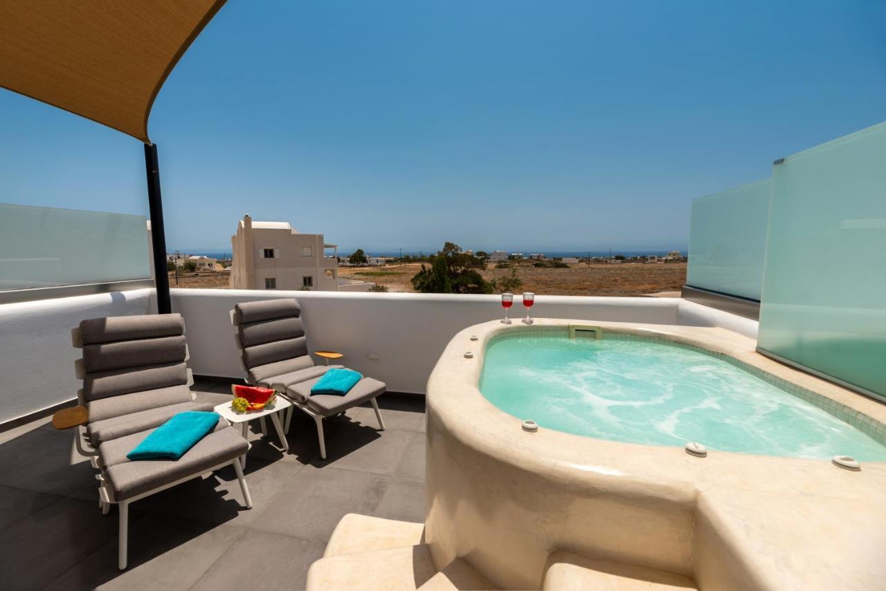 Modern Dome Homes Of Santorini 佩里萨 外观 照片