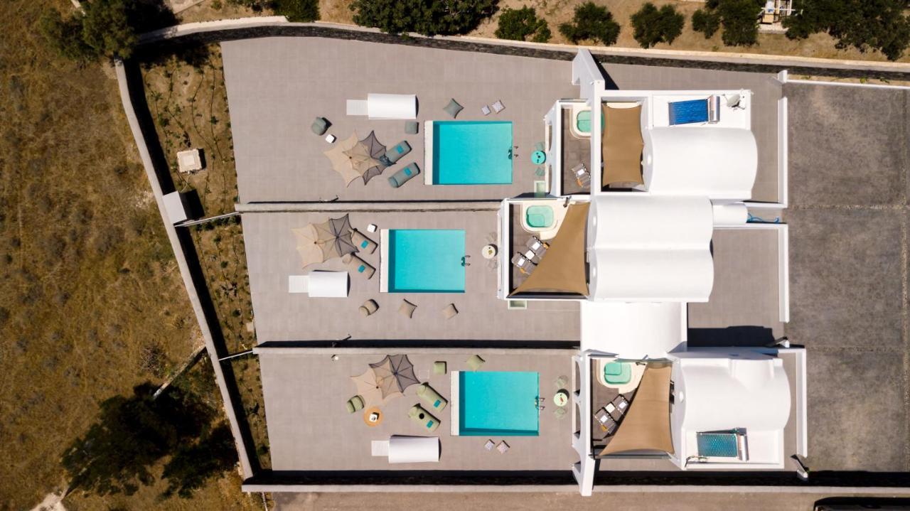 Modern Dome Homes Of Santorini 佩里萨 外观 照片
