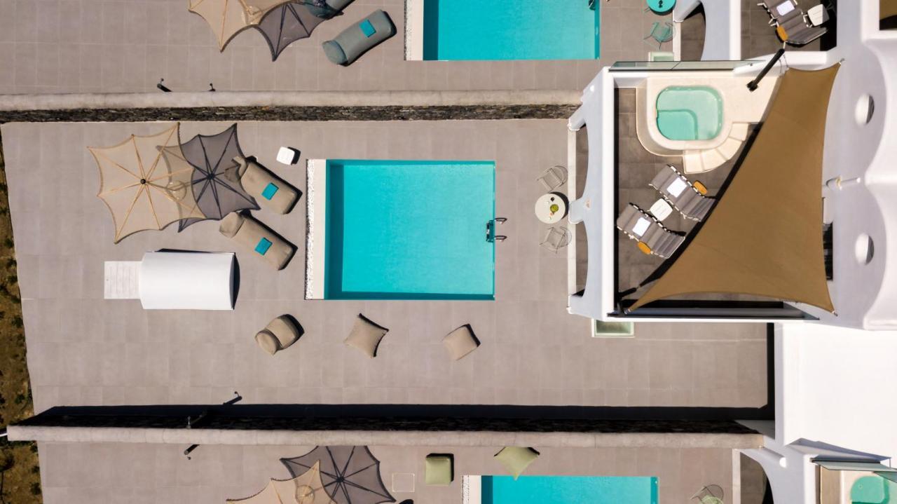 Modern Dome Homes Of Santorini 佩里萨 外观 照片