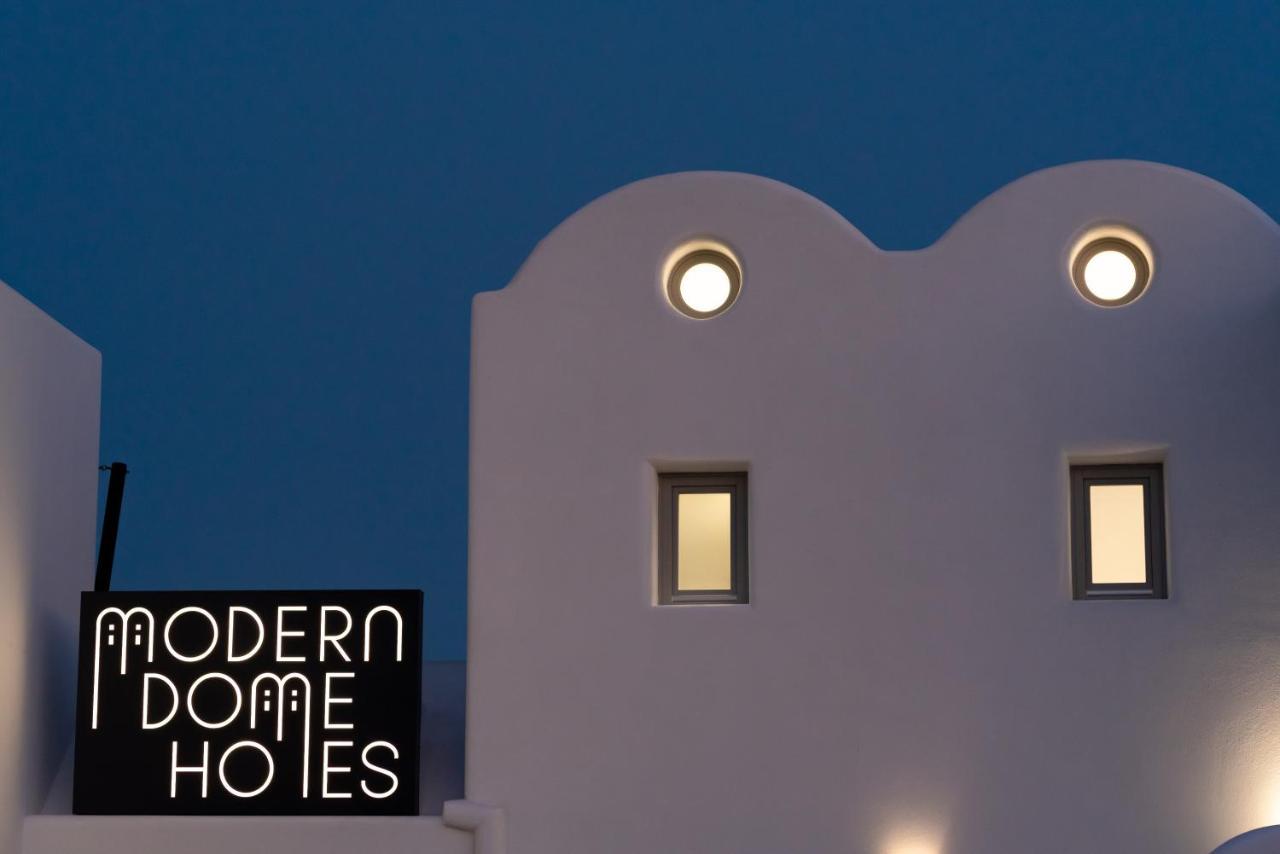Modern Dome Homes Of Santorini 佩里萨 外观 照片