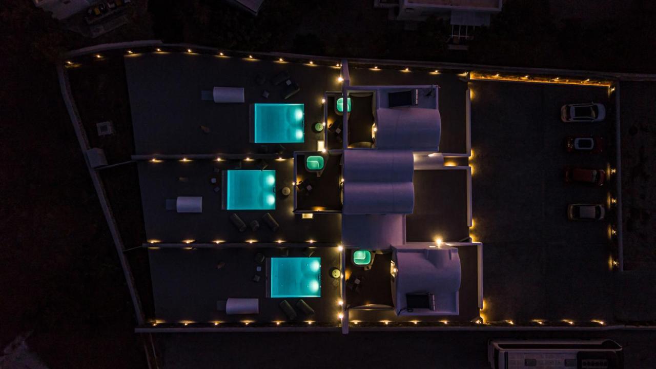 Modern Dome Homes Of Santorini 佩里萨 外观 照片